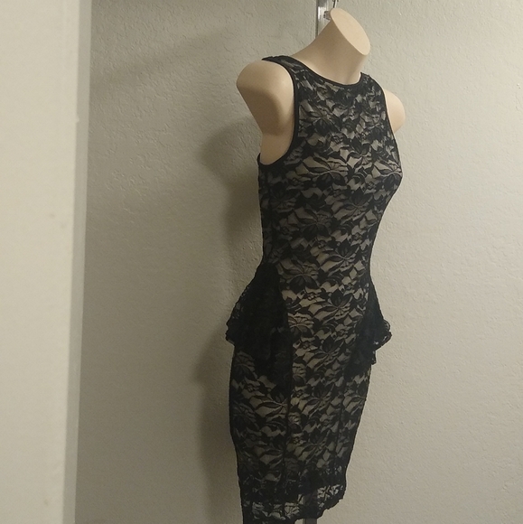 Unbranded Black Lace Small Dress - Picture 8 of 10